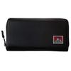 Ben Davis Long Wallet Faux Leather Long Wallet Round Zipper Zip Around Wallet Coin BLACK (with Purse) Men's Women's BDW-9194L