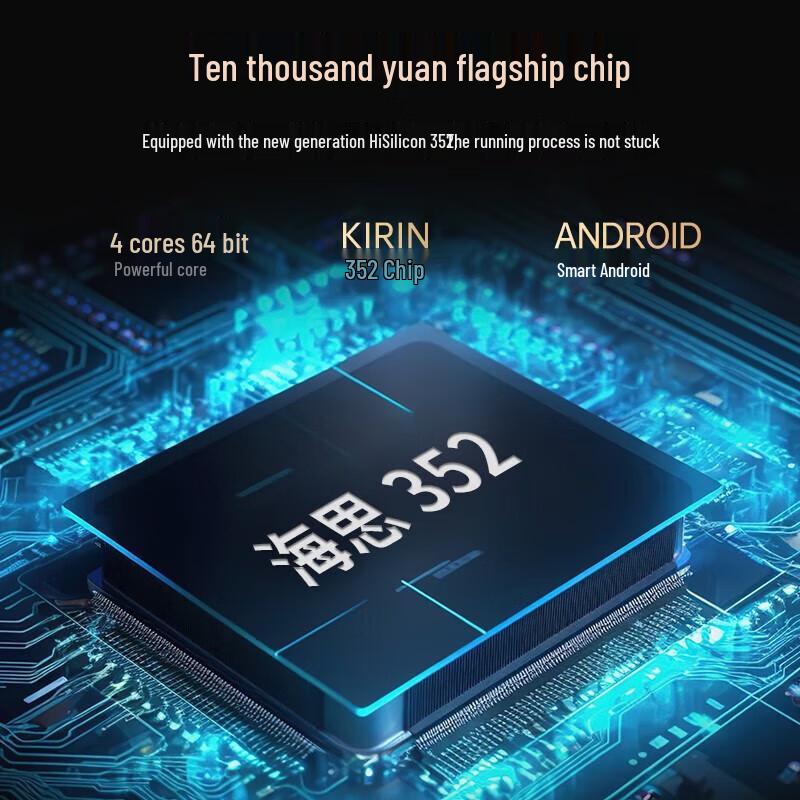 Coolker TY08 Smart HD Projector CN plug (adapter included)