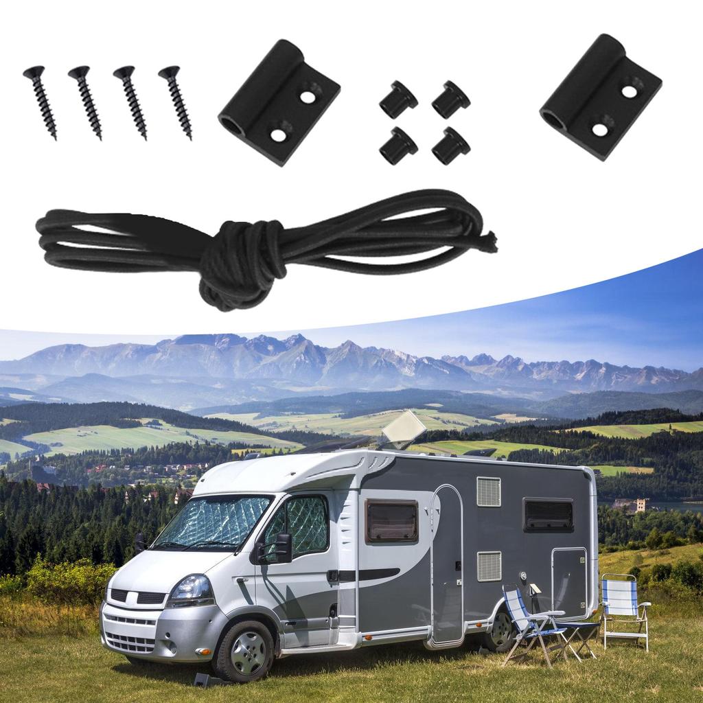 Upgrades Elastic Cord Heavy Duty Elastic Strap Flexible Line for Secure Storage in Yachts & Outdoor Camping Environment