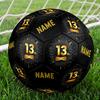 Customize Your Name Golden Anniversary Celebration Size 5 Soccer Ball Machinestitched Indooroutdoor Training And Matches Soccer Accessory Luxury Gift