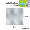 404 Dot Large Size  Baseplate Brick Big Size Plate Building Block Floor Accessories Leduo Particle Compatible Big Animal