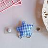 Cute Plush Phone Extension Buckles With Lovely Star Heart Wing Design For Keychain Photocard Holder Decor