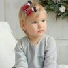 2PCS Boot Bowknot Hairpin Hair Clip Party Hair Ornament Christmas Bowknot Hair Clip Hair Accessory Suitable for Ladies