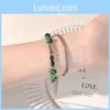 Titanium Steel Bracelet For Women Summer 2024 Unique Double Layer Design