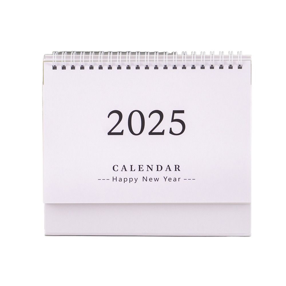 Creative Desktop Calendar 2025 Standing Flip Calendar Simple 2024-2025 Calendar  Gifts