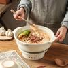 ZISIZ Ceramic Single Hot Pot with Alcohol Stove Base