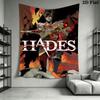 Game Characters of Hades Wall Hanging Printed Fabric Blanket Decorative Tapestries for Bedroom Living Room Home Decor