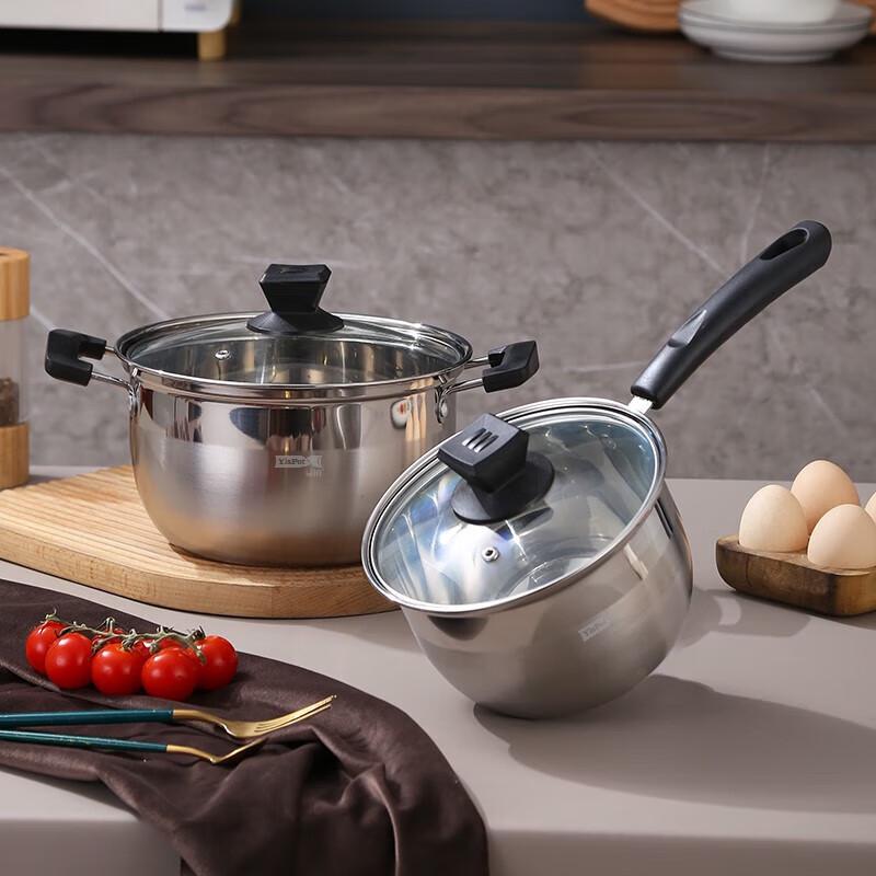 Yibote Troy 2-Piece Pot Set