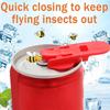 6pcs Opener Manual Soda Beer Can Openers Plastic Beverage Can Cover Protector Colorful Can Tab Cover Can Opener Tool