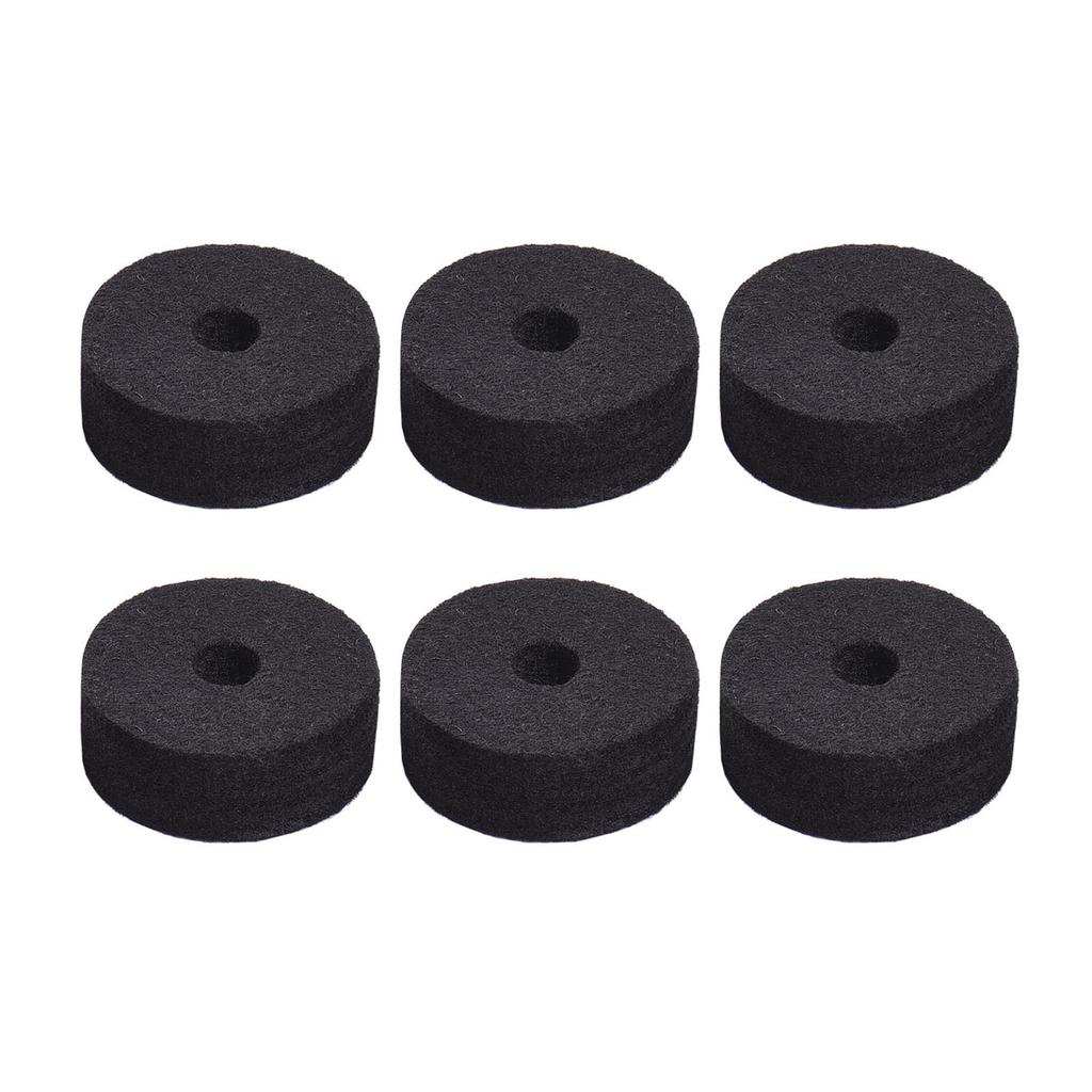 23pcs Cymbal Replacement Accessories Drum Parts with Cymbal Stand Felts Drum Cymbal Felt Pads Include Wing Nuts Washers