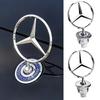 Star Bonnet-Badge Car Hood Front Chrome Logo Hood Marking for Mercedes Benz C E S Class W204 W205 W212 W213 W211 W220 W222 W2231 RA8