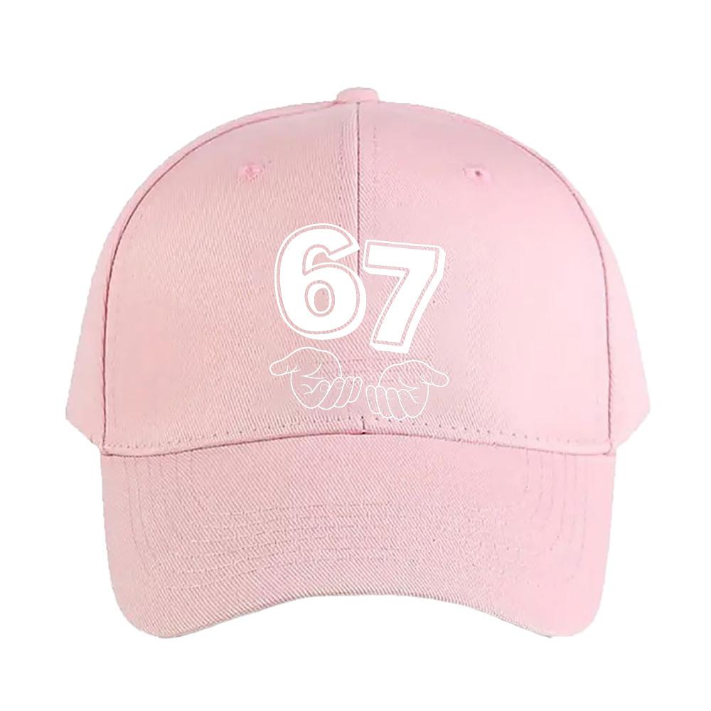 Six Seven Meme Caps Summer Adult Baseball Cap Adjustable with Curved Brim Duckbill Hat Protection Sun Hats