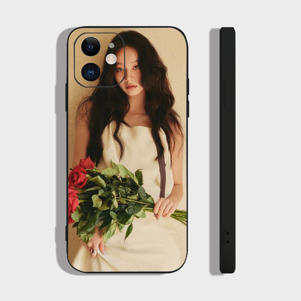 Korean Singer And Actor Lee Hyeri Phone Case For IPhone 17 Air 16 15 14 13 Pro Max 11 12 Black Silicone Cover