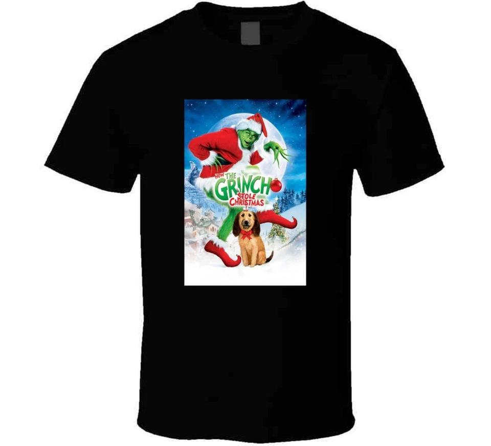 How The Grinch Stole Christmas Tee Classic Holiday Movie T Shirt 3XL