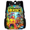 Child Hot Game For P-Plantss Vs Z-Zombiess School Backpack with Lunch Bags ,Pencil Bags ,School Bags for Boys Girls Best Gift