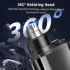 Men’s Electric Nose Ear Hair Trimmer USB C Rechargeable Fast Charging Portable Compact Grooming Tool