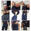 2Pcs Set Clip and Pull Pants Dressing Aid Strap Black Trouser Pulling Helper  Pregnant Women