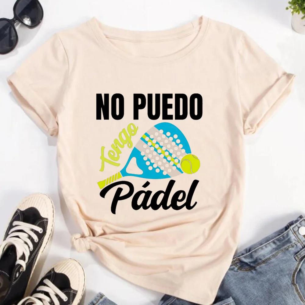 

Футболка Padel женская унисексга летняя футболка Harajuku унисекс для девочек с рисунком смешная японская одежда 4XL