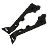2PCS Bumper Face Bar Retainers Brackets Braces BBM4502H1E For MAZDA 3 2010-2011 Car Accessories Brackets