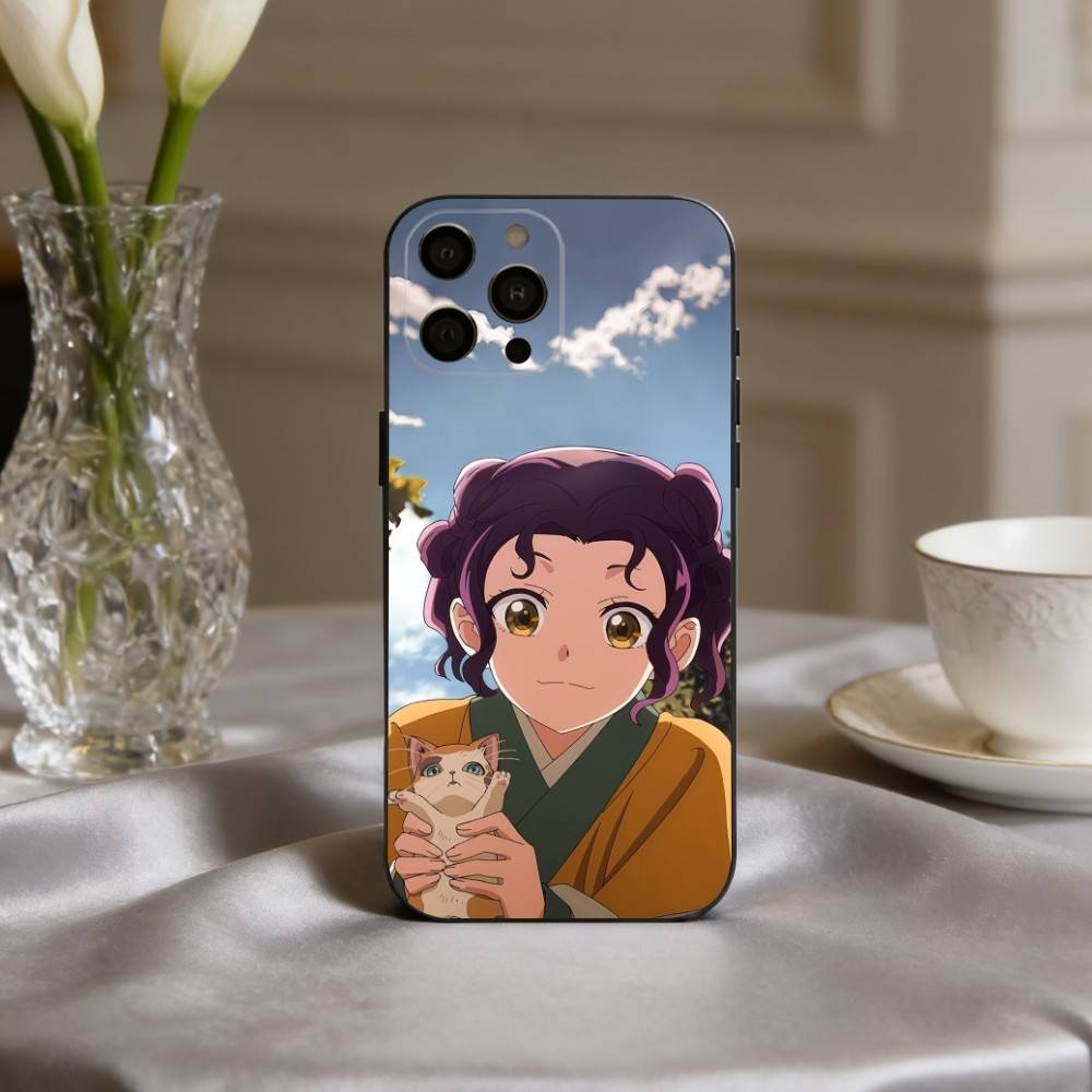 T-The Apothecary D-Diaries Phone Case For iPhone 17pro,16,15,14,13,12,11 Plus,Pro Max,XS,Soft Silicone Black Cover iPhone16