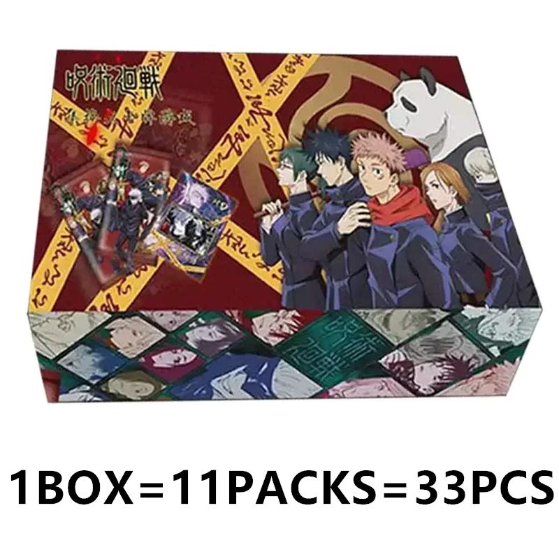 Jujutsu Kaisen Karetní Kouzelnické Karty Gojo Satoru Fushiguro Megumi Itadori Yuji Karty Anime Sběratelské Karty Hračka Dárek