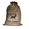 Christmas Jute Gift Sack Delivered By Reindeer