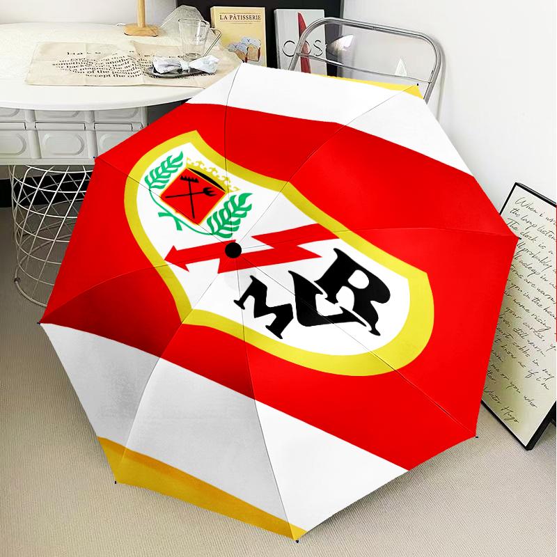 Rayo Majestic Emblem Umbrella 8-Frame for Travel, Camping, Casual Lightweight Portable Umbrella, Essential for Every Family Holidays Gift