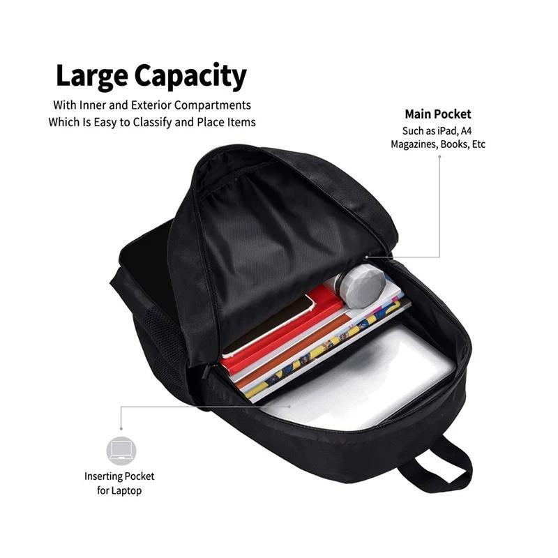 Naruto Anime Printed Kids School Backpack Elementary Students Lightweight Ergonomic Dual-Shoulder Bag Unisex