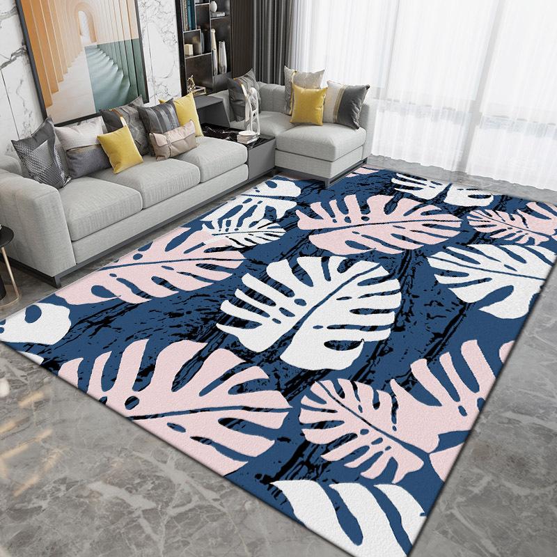 Non Slip Hair Carpets Fur for Living Room Solid Color Thick Velvet Furry Floor Mat Children's Pink Fluffy Rugs Modern Home Decor