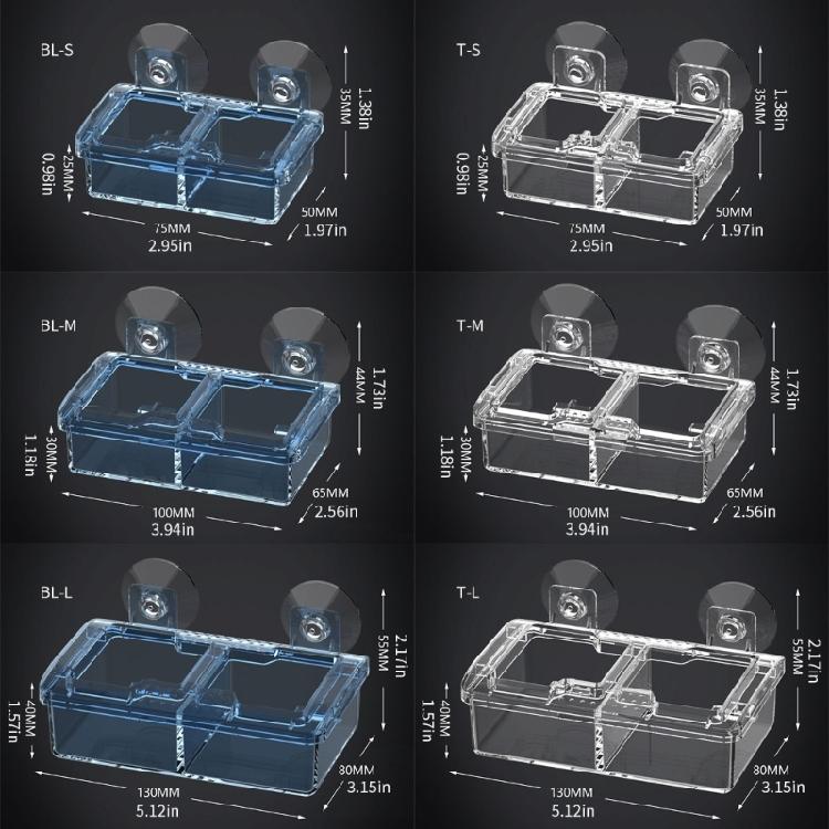 Suction Cup Reptiles Feeders, Reptiles Feeding Food Water Bowl Escape Proof Worms Dish Geckos Feeders Coloretto Bowl