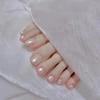 8ml Mirror Shine Glitter No Lamp Needed Long Lasting Non-Fading Non-Toxic Toe Nail Polish DIY Nail Tool