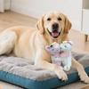Pet Toy Hug Alpaca Shape Bite-Resistant Plush Dog Chew Toy with Built-in Sound Device Soft Interactive Stress Relief Toy
