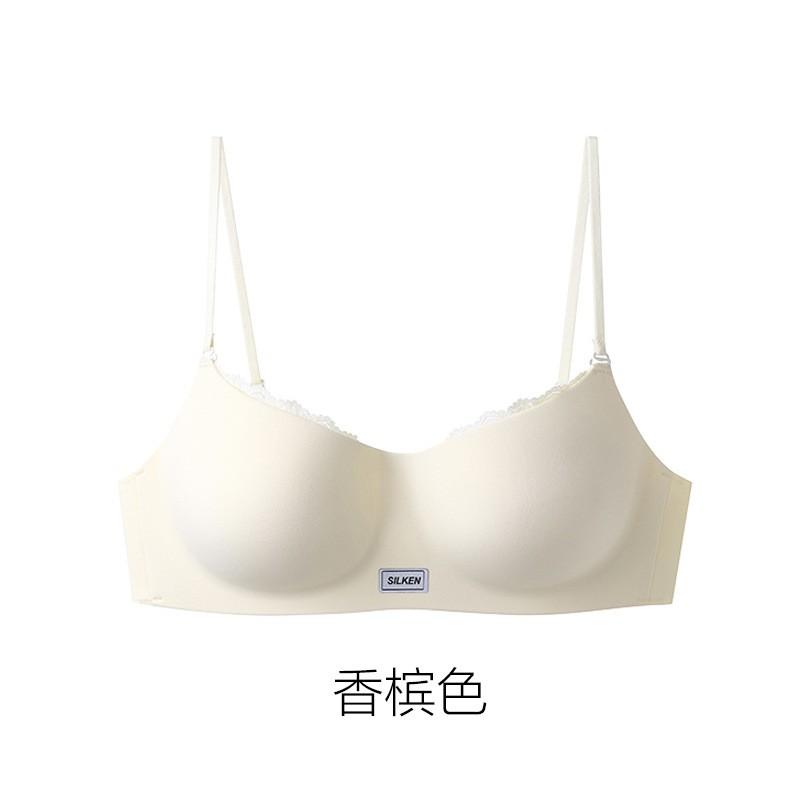 Womens Lace Low-Cut Push-Up Bra Set Thick Cup No Underwire Supportive Sexy Lingerie