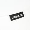 VIBRATE Rouding Logo Bucket Hat (White)