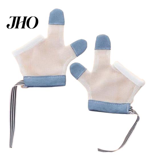Nail Protection Thumb Gloves Sucking Guard Breathable Anti Finger to Easy To Clean Stop Biting Thumbs Fingers for Baby Comfortable Fabric Anti-finger