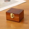 1:12 Dollhouse Vintage Mini Wooden Suitcase Storage Box Model Dollhouse Furniture Decoration Dolls House Home Accessories