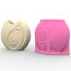 Personalized Gift and Decor Vase Mould Abstract Face Shape Vase Silicone Mold Creative Flower Pots Home Ornament Moulds