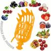 Fruit Picking Tool Greenhouse Plastic Fruit Picker Catcher Farm Garden Picking Device Garden Greenhouses Tool Without Handle
