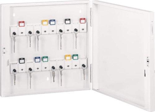 Lion Office Equipment Wall-Mounted Key Box (Holds 20 Keys) KT-20