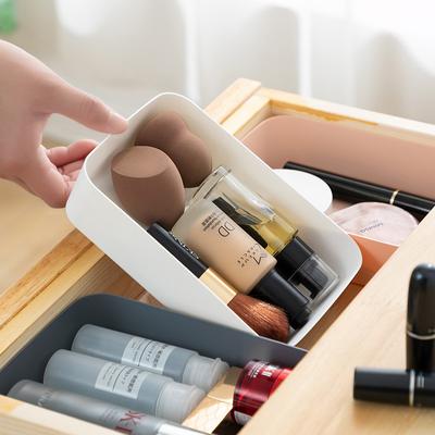 Combinable Storage Box Desktop Cosmetic Storage  Makeup Clothes Tableware Holder Drawer Organizer Drawers Underwear Organizer