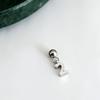 DIY Sliding Chain Alphabet Number Pendant Necklace Personalized Jewelry