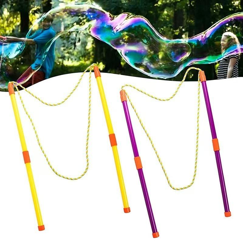 Giant Bubble Interest Foldable Outdoor Activities Children's Toys Performance Equipment Bubble Stick Soap Bubble Toys