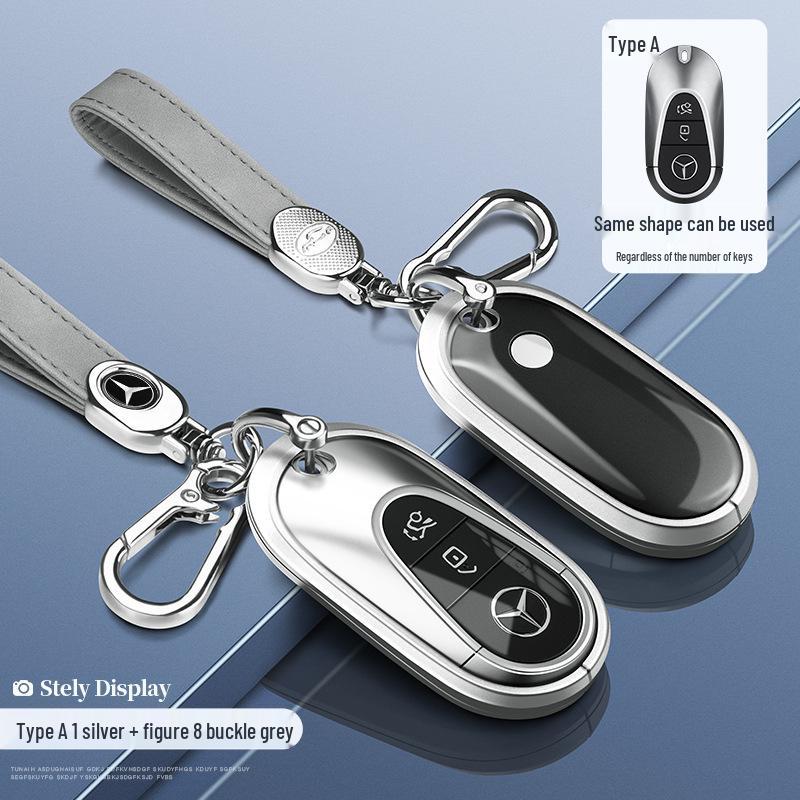 Mercedes C-Class C260L/C200L Premium Key Case - Men's S-Class & Women's High-End Shell Buckle