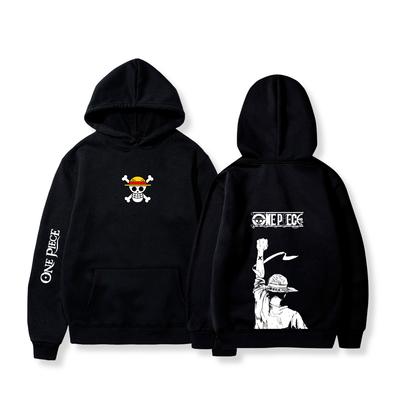 One Piece Luffy Graphic Hoodie Women Men Hoodie Autumn Winter Clothes Casual Loose Oversized Y2k Sweatshirt Vintage Female Male Clothing