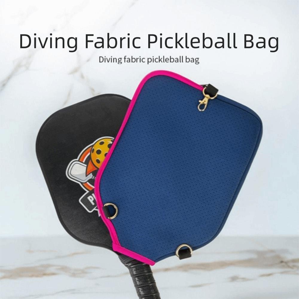 Waterproof Pickleball Paddle Cover Zipper Closure Pickleball Racket Bag  Outdoor