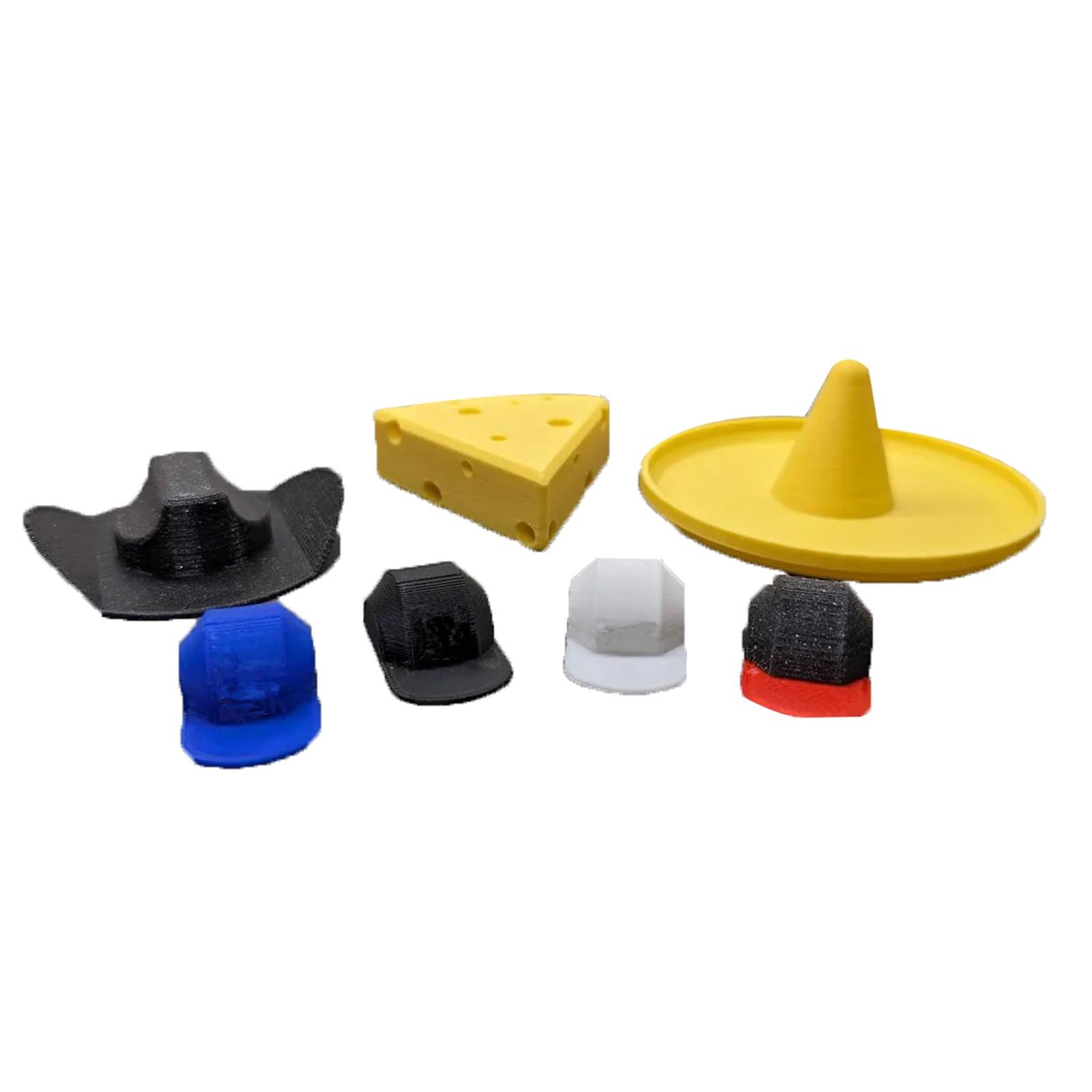 

Головной убор аксессуары шляпа подходит для куклы 13 шарниров подвижная кукла игрушка One Size чёрный