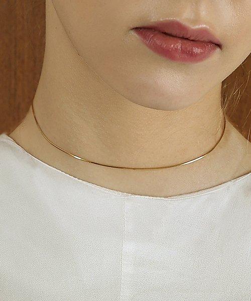 De La Lune Gold Choker_1805_Gd Gold_One