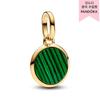 Pingente Mini Medalhão Gravável Verde 763389c01
