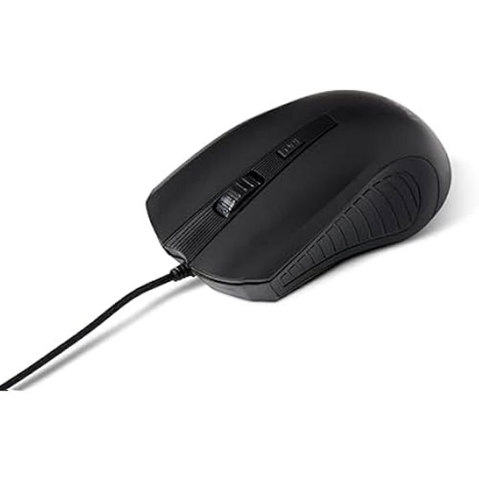 Souris USB - Nilox - MOUSB1013 - Noir - Filaire - 2400 DPI