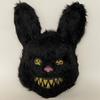 Scary Halloween Mask Realistic Bloody Bear Mask Cosplay Bloody Plush Bunny Mask  Men